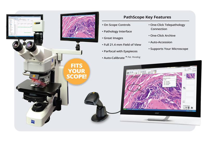Features of the PathScope Microscope Imaging System for Pathology
